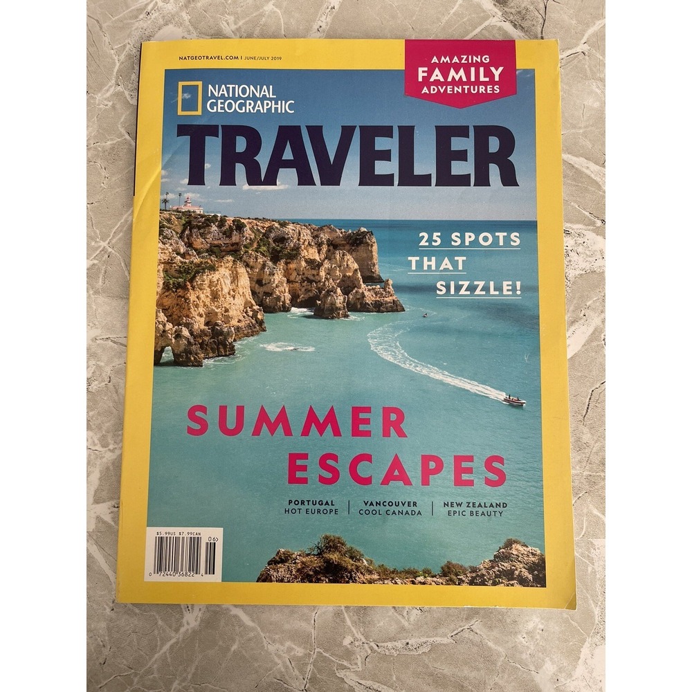 National Geographic Traveler June/July 2019 Summer Escapes GOOD